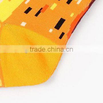 2017 New Fashion Design Colorful 75% Nylon 24% Cotton 1% Elastane OEM Your Own Brand Logo Soft Sport Tube Socks photo-5