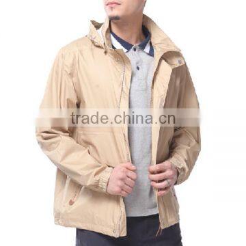 2015 New Fashion Custom Nylon Windbreaker Man Spring Jacket photo-4