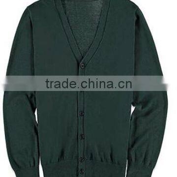 Button Down All Button Placket Mens Sweater Cardigan photo-3