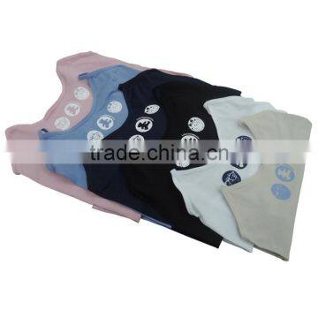 2017 new printing seamless top children singlet lovely girls vest underwear