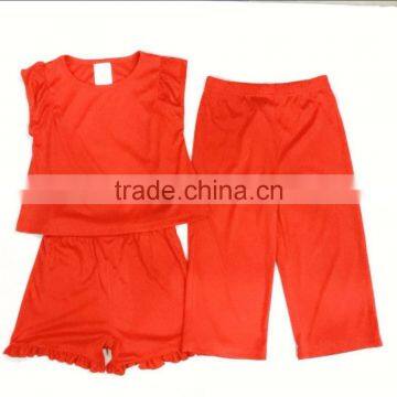 wholesale summer children's clothing sets boutique clothes for summer