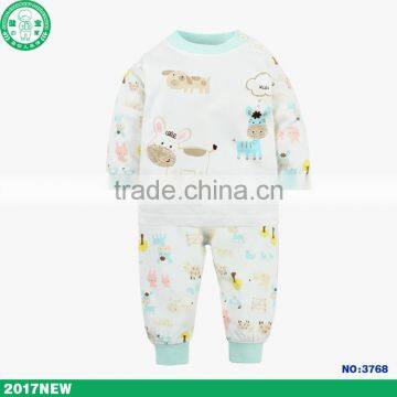 Soft Touch Feeling Full Sleeve Kids Garment Children Clothing Sets photo-2