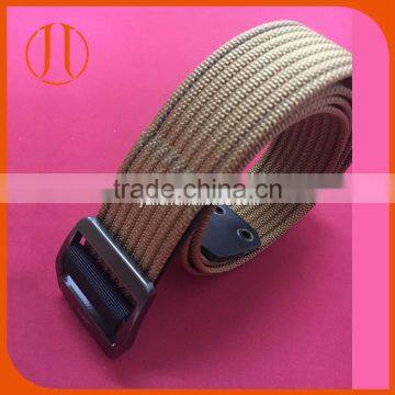 Wholesale Fabric Belts Canvas belt woven Weaving nylon zinc alloy buckles Men's belt