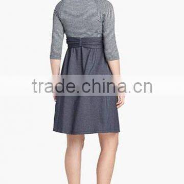 3/4 Sleeves Prom Maternity Dress EJ4053