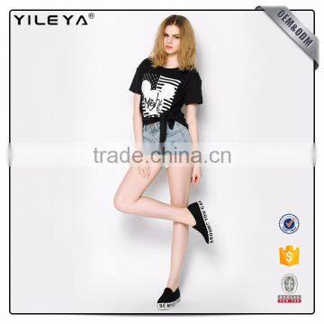 High Quality T-shirt Manufacture,custom Woman White T-shirt,printing T-shirt photo-5