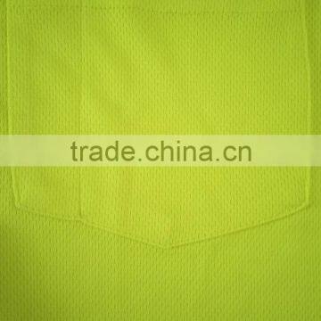 Men's Fluorescent Two-tone Protective Reflective Generic Segmented Tapes UPF Bulk Safety Polo Shirt photo-4