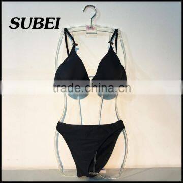 Lace Halter Swimsuit Sexy Split Swimsuit Thong Bikini Beach photo-2