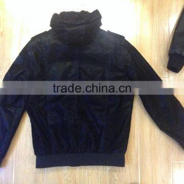 Men pu Leather Jacket #PL8689 photo-2