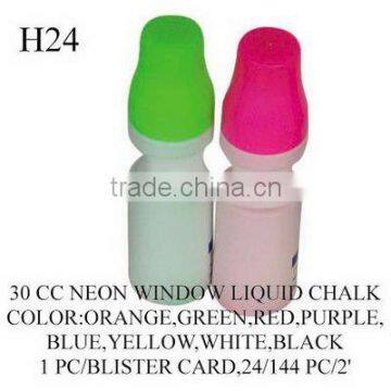 H24 30 CC NEON WINDOW LIQUID CHALK