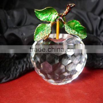 wedding souvenirs white crystal apple