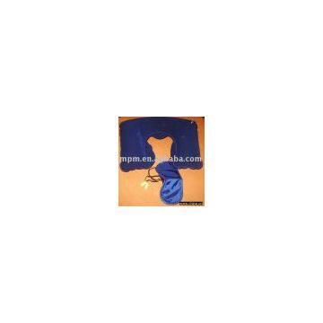 Inflatable Travel Neck Pillow With Eyemask and Earphones