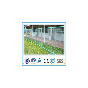 Electro Galvanized Pedestrian Control Portable Tube Temporary Fencing