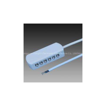 Led Filament Dimmable Fongkit 12 Way Led Stecke Splitters With Mini Plug Led Connectors for Led Indoor Downlights photo-3