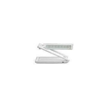 Battery powered foldable LED table lamps for bedroom , automatic switch