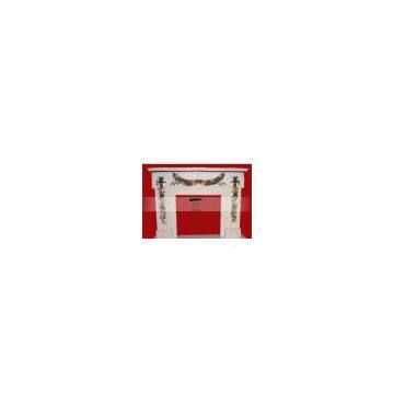 marble fireplace (A-FP019)