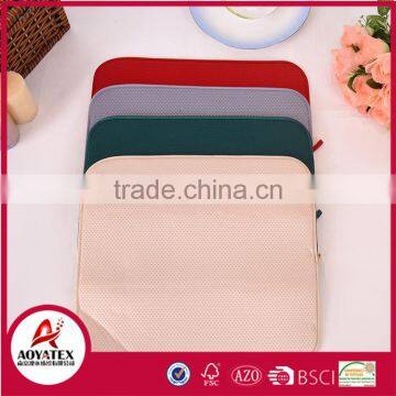 Solid color design microfiber dish drying mat with great price