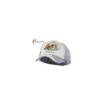 White Purple Princess Girl Cotton Baseball Caps for Children