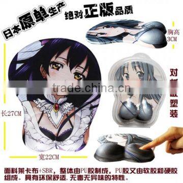 Wholesale 3D Mouse Mat Sext Girl Pattern Cartoon Date A Live Anime Mouse Pad