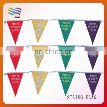 Custom Hanging Colorfull Bunting Flag