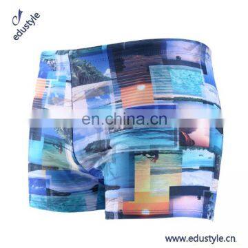 Custom Hawaii Style Mens Waterproof Pockets Swim Trunks