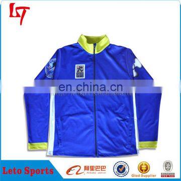 custom sublimation wholesale mens outdoor blue jackets and coats