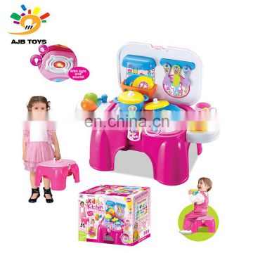 Factory direct price sophisticated technology set light music kitchen toy