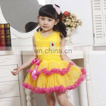 CG-TT0322 Yellow fairy dress for girls