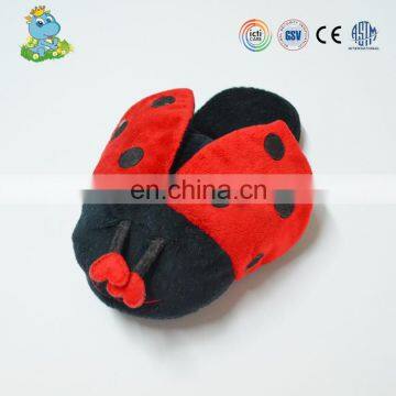 Wholesale warm fuzzy animal children winter indoor slippers