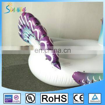 2017 New Arrival Giant Inflatable Peacock Pool Float