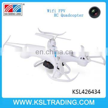 Hot sale Wifi FPV Real-time Transmission RC drone quadcopter with camera