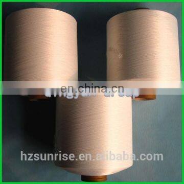 polyester yarn air covered spandex bare yarn 100D FDY+40D spandex