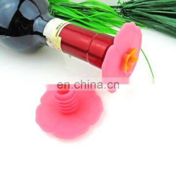 Promotional silicone wine crown bottle cap