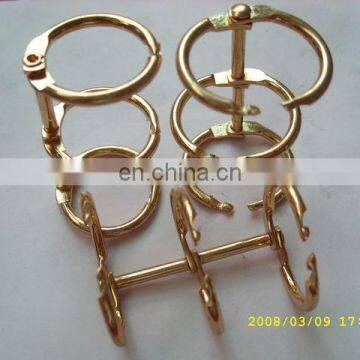 Factory Wholesale Iron Material 3 Rings Desk Binding Ring