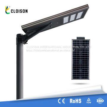 Outdoor IP65 waterproof 60w solar outdoor led lamps pole solar light solar project integrated solar street lights