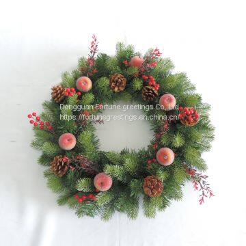 Artificial christmas wreath