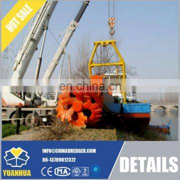 Electric cutter suction dredger abrasive and corrosive resistant slurry pump