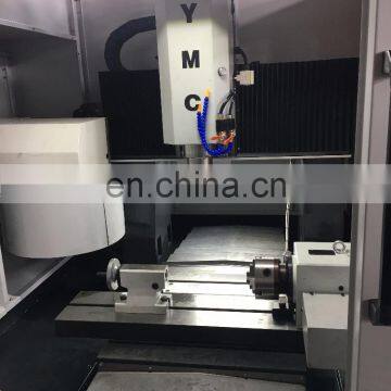China Hot Sale Gantry Type YMC-6050 4 Axis CNC Engraving Milling Machine With ATC and 4th Axis Cnc Rotary Table photo-4