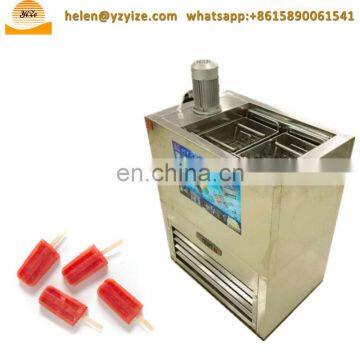 commercial double moulds ice-cream popsicle machine for popsicle