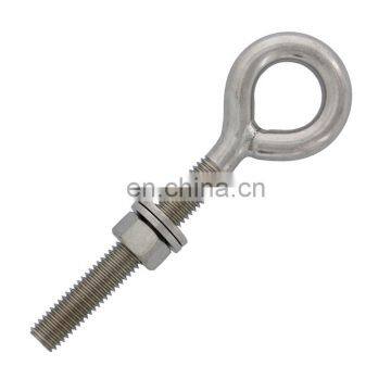 High strength tensile polishing anchor stainless steel lifting eye bolt