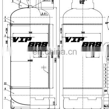 STECH Low Pressure Catering Use LPG Cylinder photo-2