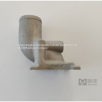 High quality custom aluminum gravity casting Exhaust Pipe