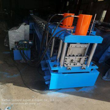 Container house steel top beam roll forming machine