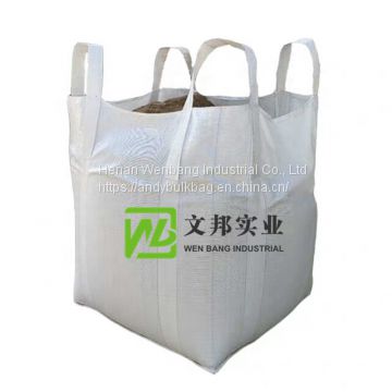 Heavy duty waterproof 1000kg plastic packaging jumbo bag 1 ton