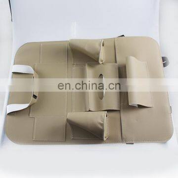 2019 China High quality pu leather car back seat organizer product