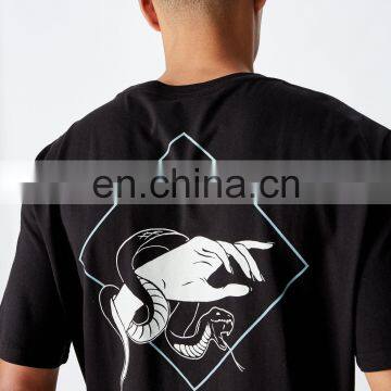 DiZNEW Custom Short Sleeve Black T- Shirt photo-2