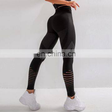 Custom Gym Wear Legging Manufacturer Sport Women Highwaist Leggings Butt Lift Yoga Pants Nylon Spandex Leggings photo-3