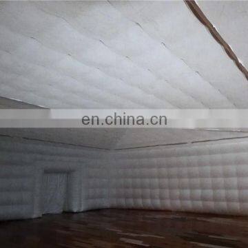 Outdoor Huge White Square Inflatable Movable Building With Lights for Parties and Events