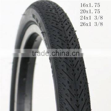 high quality low price bike tyre 24x1 3/8 26x1 3/8 bicycle tires