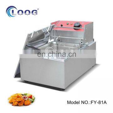 Best Selling Restaurant Kitchen Equipment Electric Fryer Stainless Steel Deep Fryer Chicken Frying Machine Professional Deep Fry photo-2