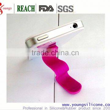 Creative Fancy Gift Items Small Silicone Phone Holder Fit Any Phones 2017 photo-4